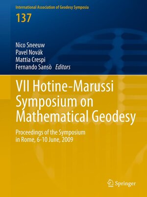 cover image of VII Hotine-Marussi Symposium on Mathematical Geodesy